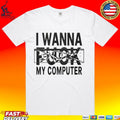 Ninajirachi Dark Crystal V Tour 2026 I Wanna Fuck My Computer T-shirt