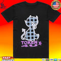 Note Token Nyc Plaid Baby Devil T-shirt