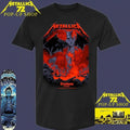 Official Metallica M72 Brisbane Pop-Up Shop Art Ken Taylor 2025 Limited T-Shirt