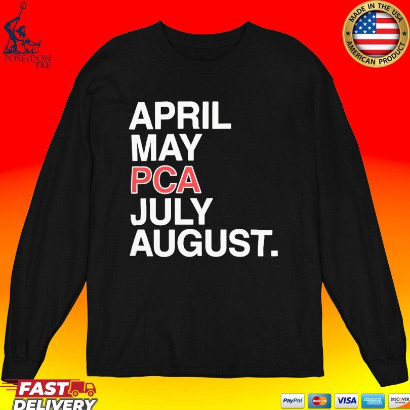 Pete Crow-armstrong Pca April May July August Royal T-shirt