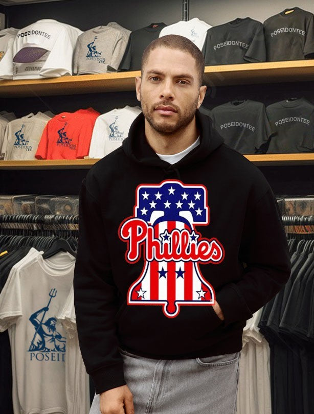 Phillies Liberty Bell Patriotic 250th Anniversary T-shirt