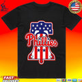 Phillies Liberty Bell Patriotic 250th Anniversary T-shirt