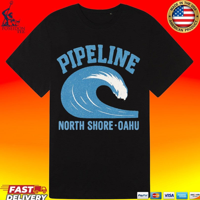 Pipeline Hawaii North Shore-oahu T-shirt