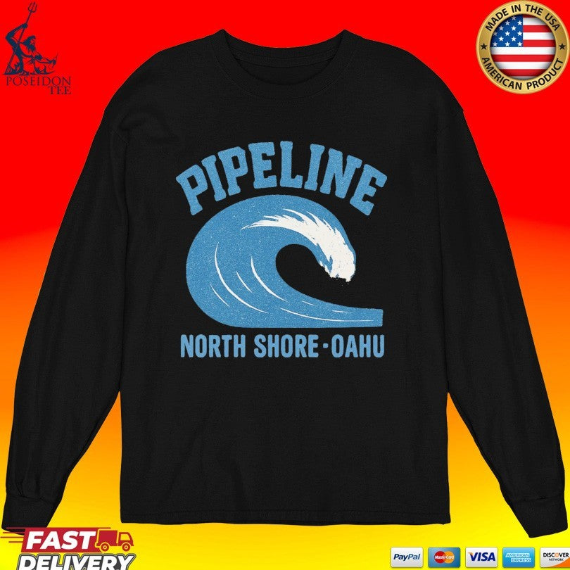 Pipeline Hawaii North Shore-oahu T-shirt
