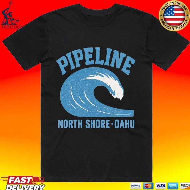 Pipeline Hawaii North Shore-oahu T-shirt