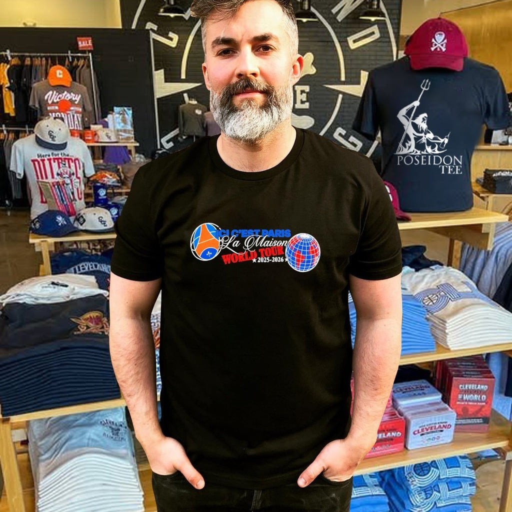 Psg Ici C’est Paris La Maison World Tour 2026 T-shirt