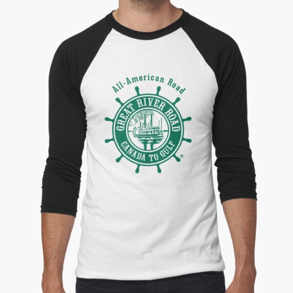 Great River Road - Paddle Wheel Logo - Green by Great River Road Store
