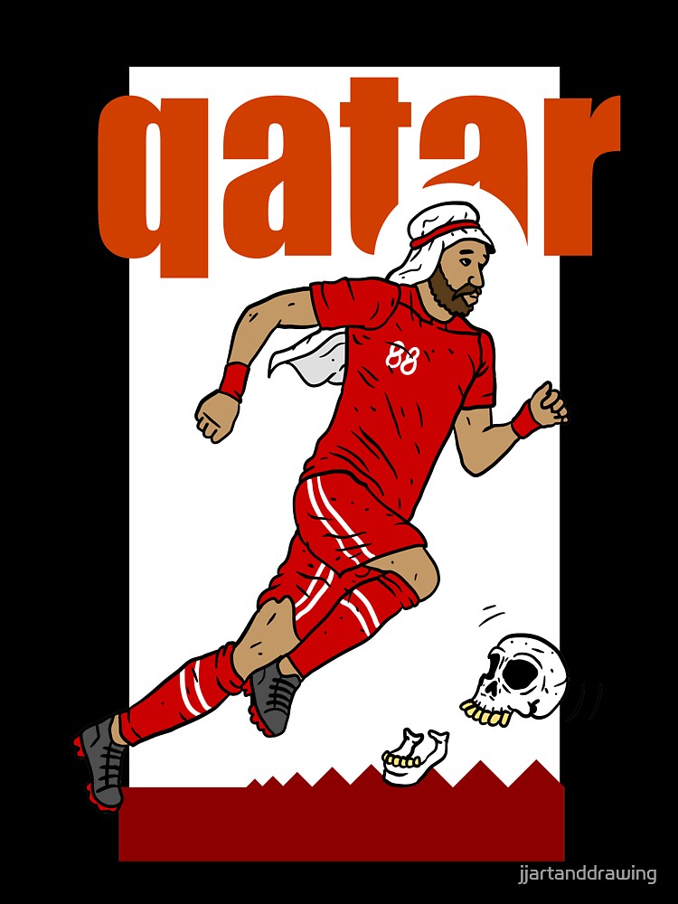 Fifa Qatar football. human rights. satire. by JJadx