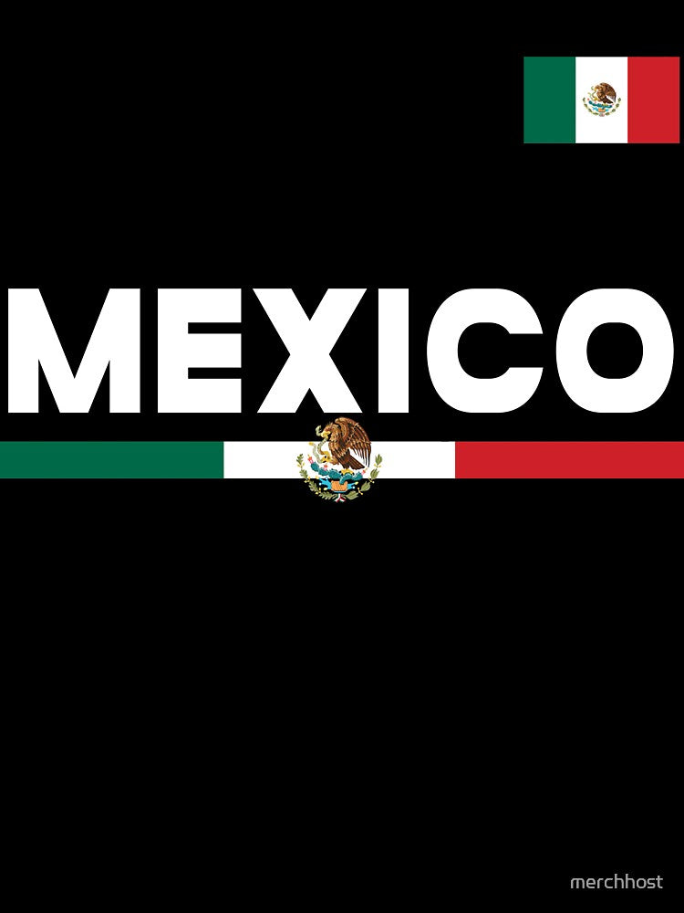 Mexico Soccer Style Flag Design by merchhost
