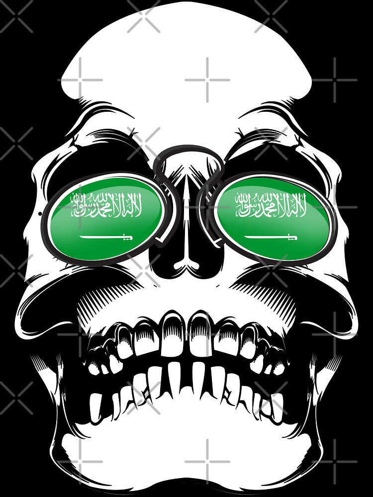 Saudi Arabia Football 2018 World Cup Skull by emphatic