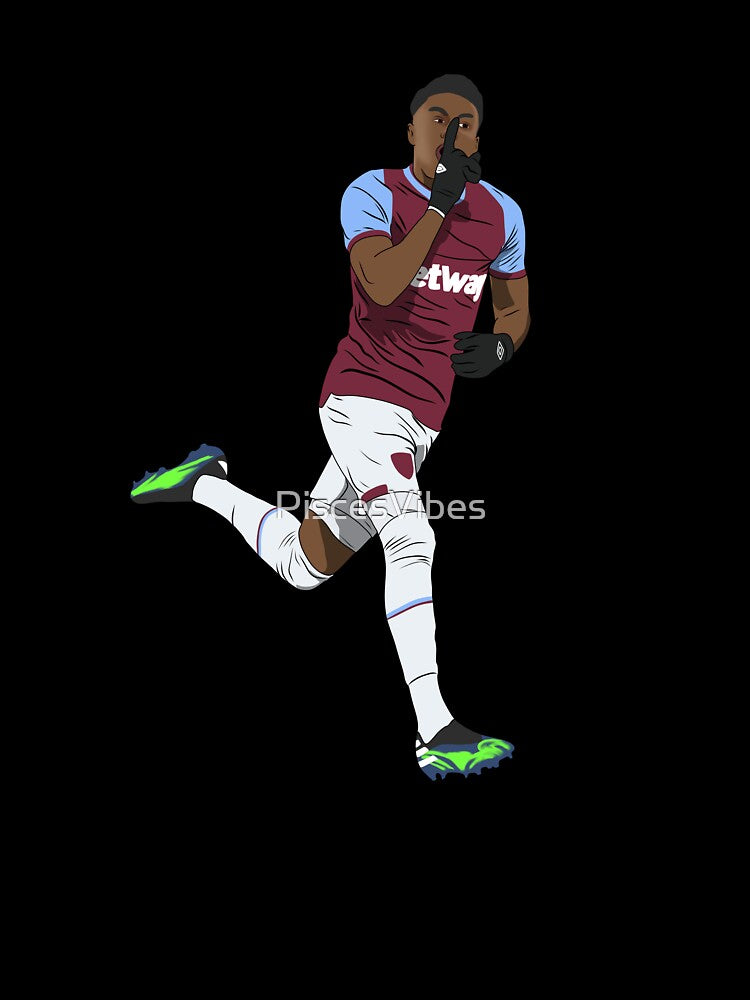 Jesse Lingard WHam Shhh Goal Celebration by PiscesVibes