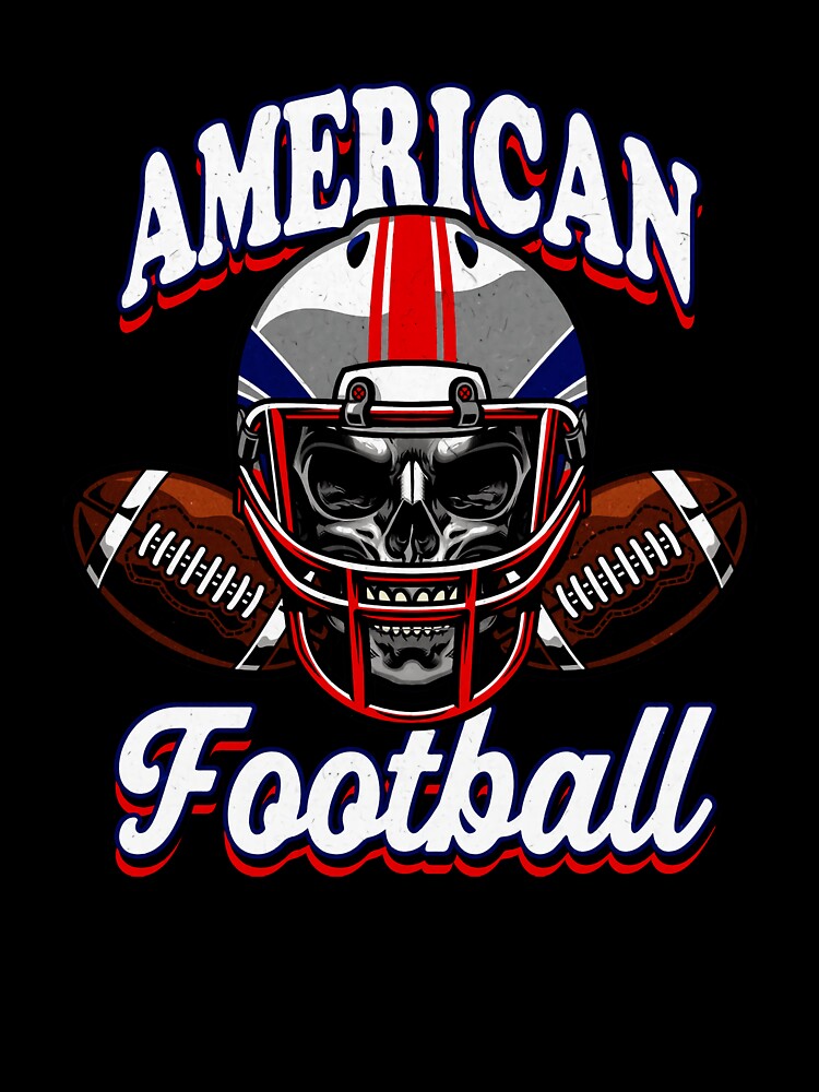 American Football Skull by GabrieSketcham