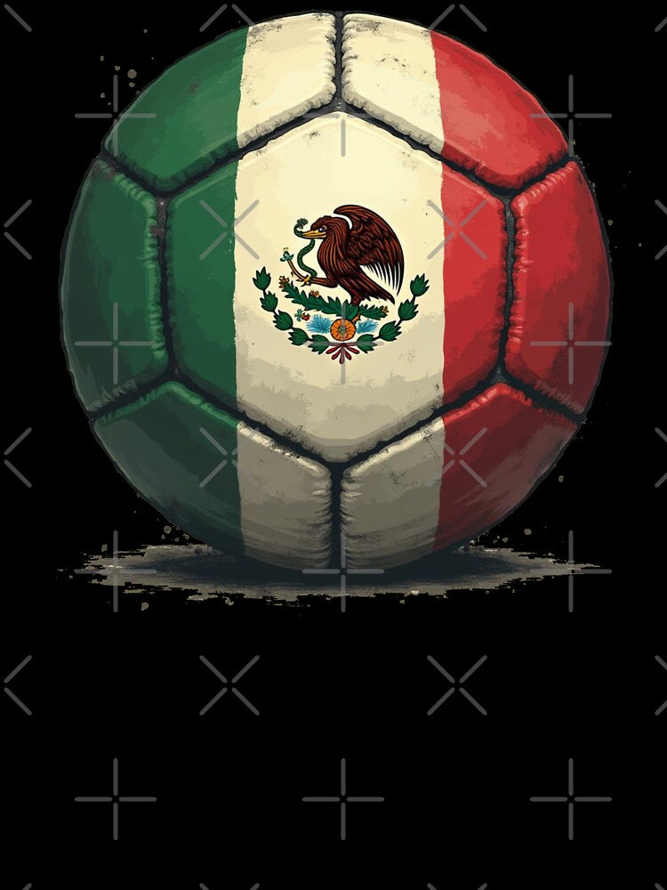 Vintage Mexico Football  Retro Football by AlienTechs