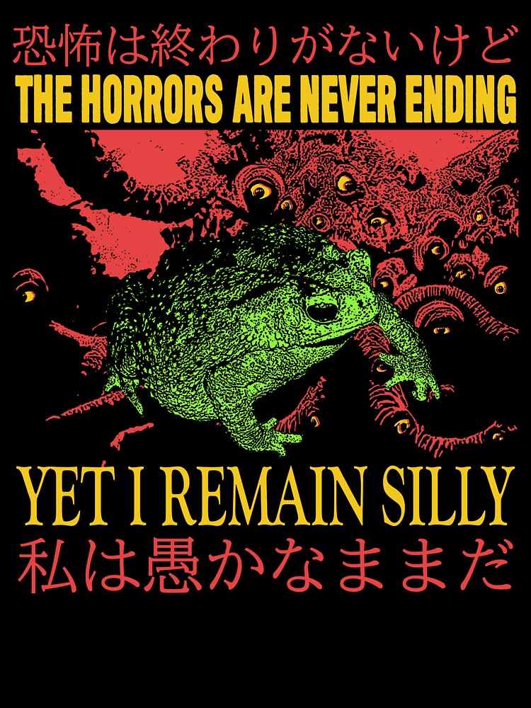 The Horrors Japanese Vintage Frog by VintageMedatsu