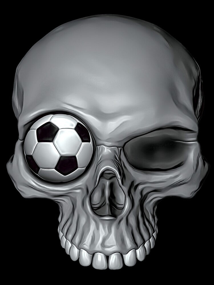 soccer skull by drizzd