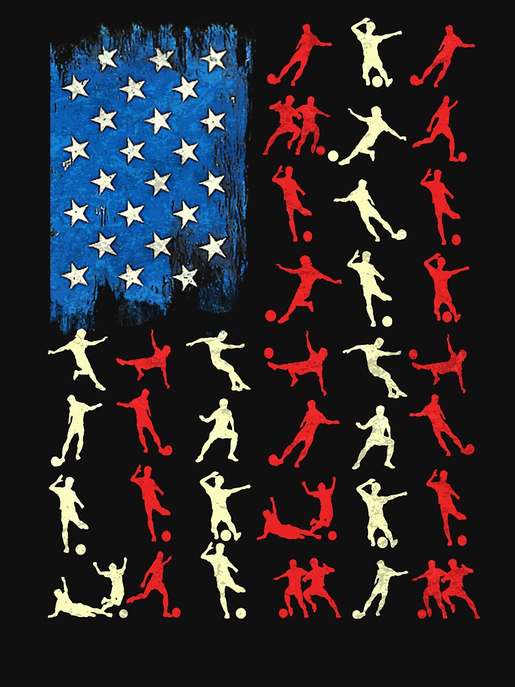 usa soccer flag by elongatedjazz