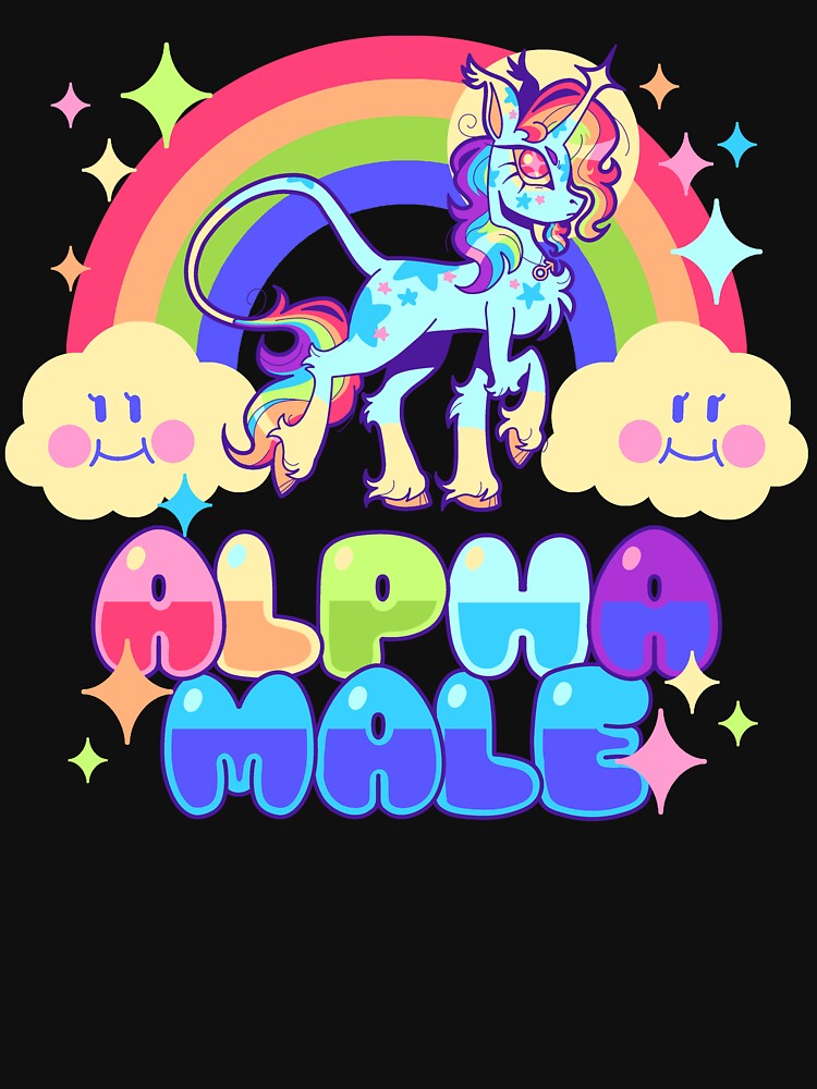 Alpha Male Unicorn by AriaGreenHoodie