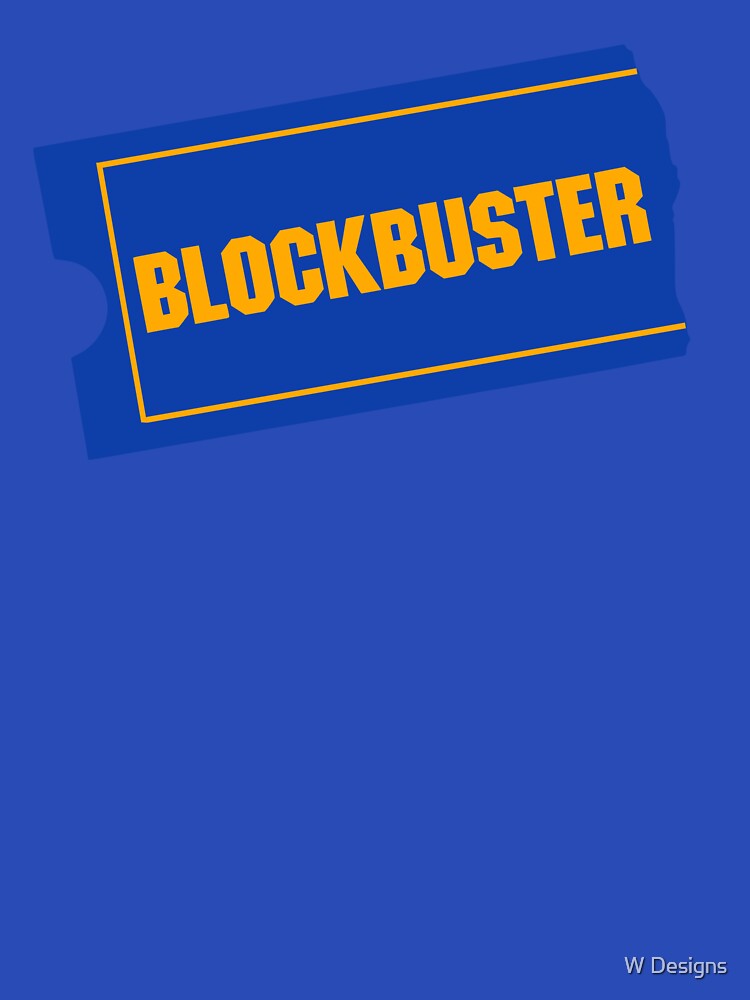 Blockbuster Retro Logo by W Designs