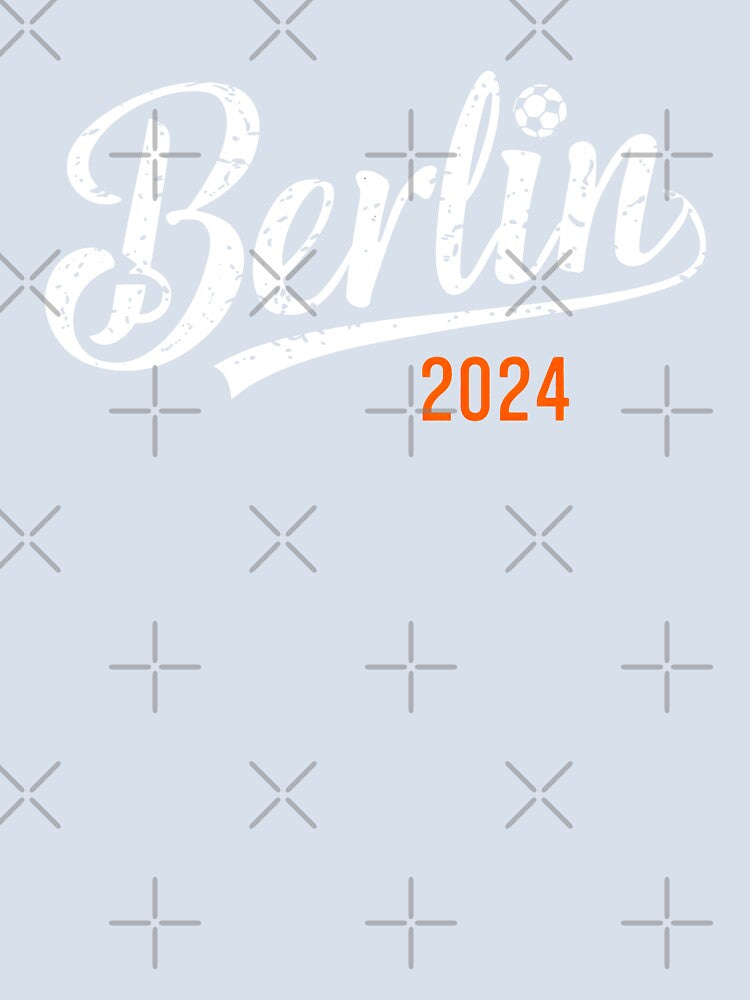 Berlin 2024: A Bold Statement in Black and Orange by SplashTastic