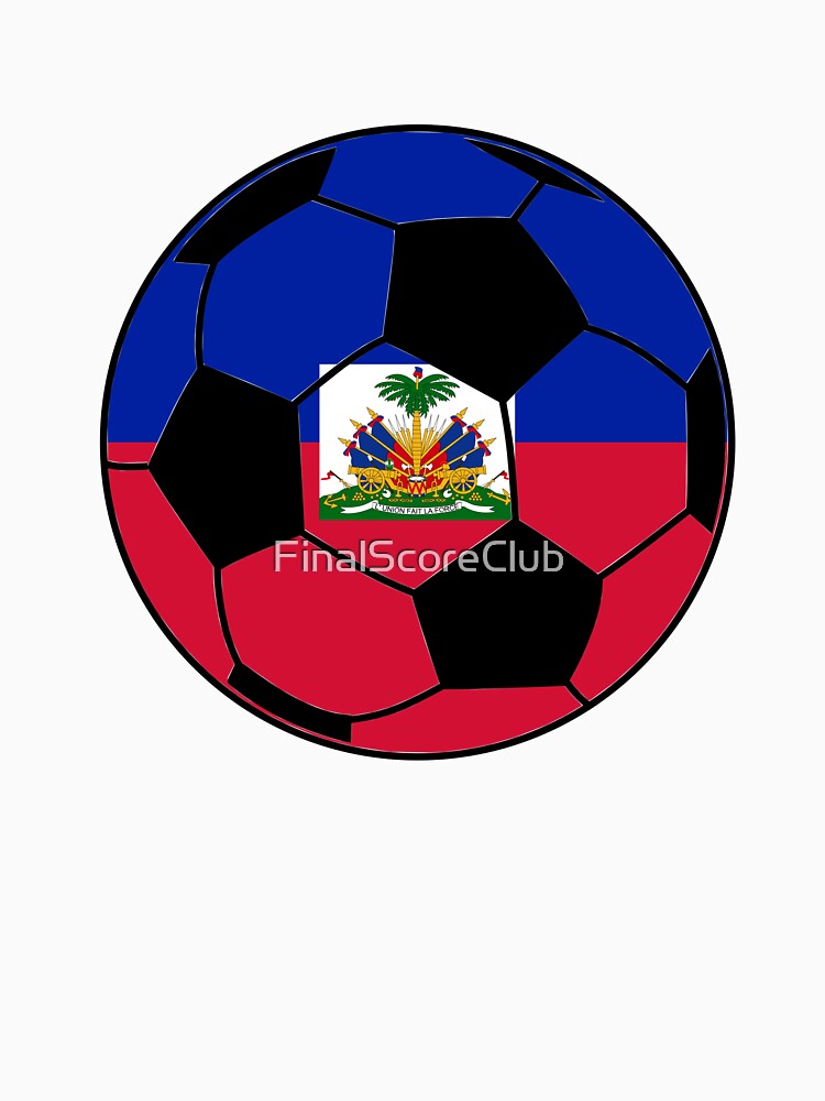 Haiti Flag Soccer Ball by FinalScoreClub