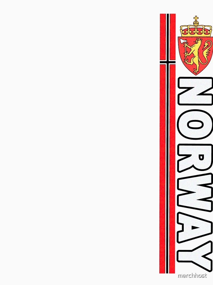 Norway Soccer Jersey Style Left SIde Original by merchhost