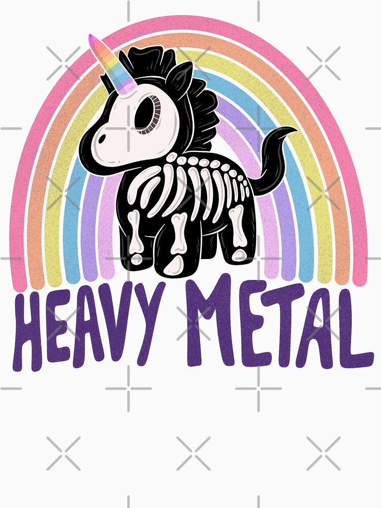 Heavy Metal Unicorn Skeleton by Jess.a.creates
