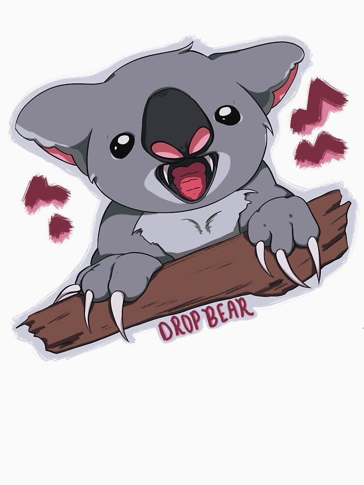 The Australian Drop Bear! by Dragon Blossom Art
