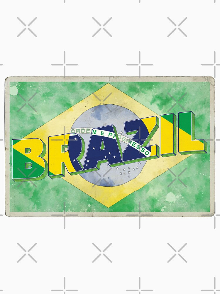 Brazil Vintage style retro souvenir by DeveloperProp0