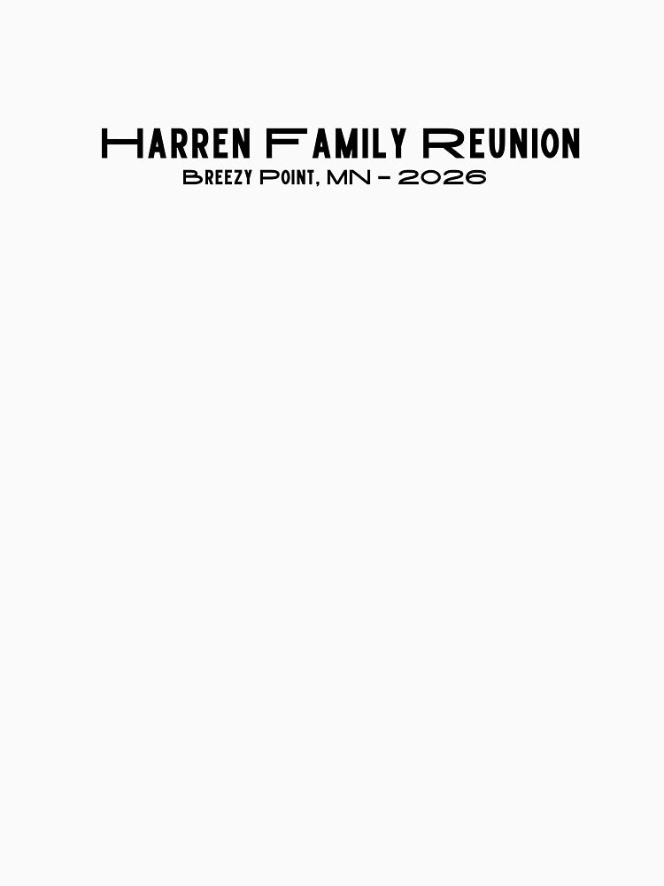 Reunion Memorabilia by HarrenFamily