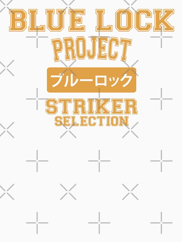 Blue Lock Project Striker Selection Inspired Style Typography by NzrProcreate