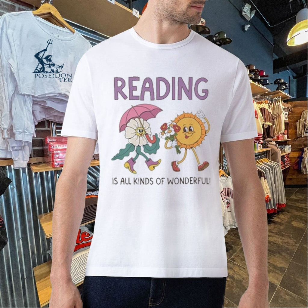 Reading Is All Kinds Of Wonderful Teacher Team T-shirt