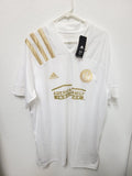 Atlanta United Adidas 2020 Away Soccer Jersey White Gold Size 2XL NEW
