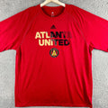 Adidas Atlanta United FC Shirt Mens XL Red MLS Soccer Futbol Football Athleisure