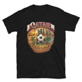 Qatar World Cup Football Fan T-Shirt Maroon & White Supporter Edition Unisex