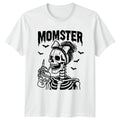 Momster Womens T-Shirt Halloween Mom Mothers Day Gift For Her