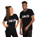 Unisex t-shirt North America 2026 Football Soccer ball flag T-Shirt