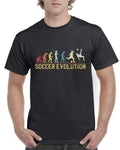 Top Gift T-Shirt for Dad: Evolution of Soccer Sports Cotton Comfort