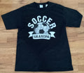 NWT Port & Company  Soccer Grandpa T-Shirt Graphic Print Distressed Size Large