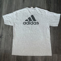 Y2K Adidas Soccer Fair Mens Size Medium 2004 Shirt Gray
