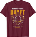 Pittsburgh Draft 2026 Football Skyline Helmet Future Legends Unisex T-Shirt