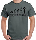 Father And Son T-Shirt Evolution Mens Funny Father's Day Dad Daddy Papa Pops