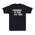 Virginia Is For The Lovers Red Heart Funny Saying Quote Men's T-Shirt