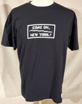 Come On New York City FC Soccer Black Cotton T-Shirt Adult size XL