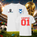 Personalised Scotland Football T-Shirt World Cup 2026 Tee Any Name Number Gift