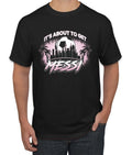 Its About To Get Miami Soccer Skyline Sports Men TShirt