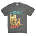 Port & Company Fantasy Football Legend Graphic T-Shirt Heather Gray Men's Large