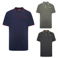 Mens Plus Big Size Crosshatch Cotton Polo T Shirt Top Size 2XL 3XL 4XL 5XL 6XL