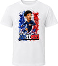 Warren Zaire-Emery France Soccer Caricature 2026 World Cup T Shirt