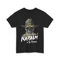 Skull I Love The Smell Of Napalm In The Morning Funny T-shirt