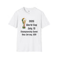 World Cup 2026 USA Championship Soccer T-Shirt July 19 New Jersey Fan Tee unisex